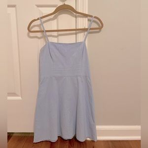 Baby Blue Mini Dress